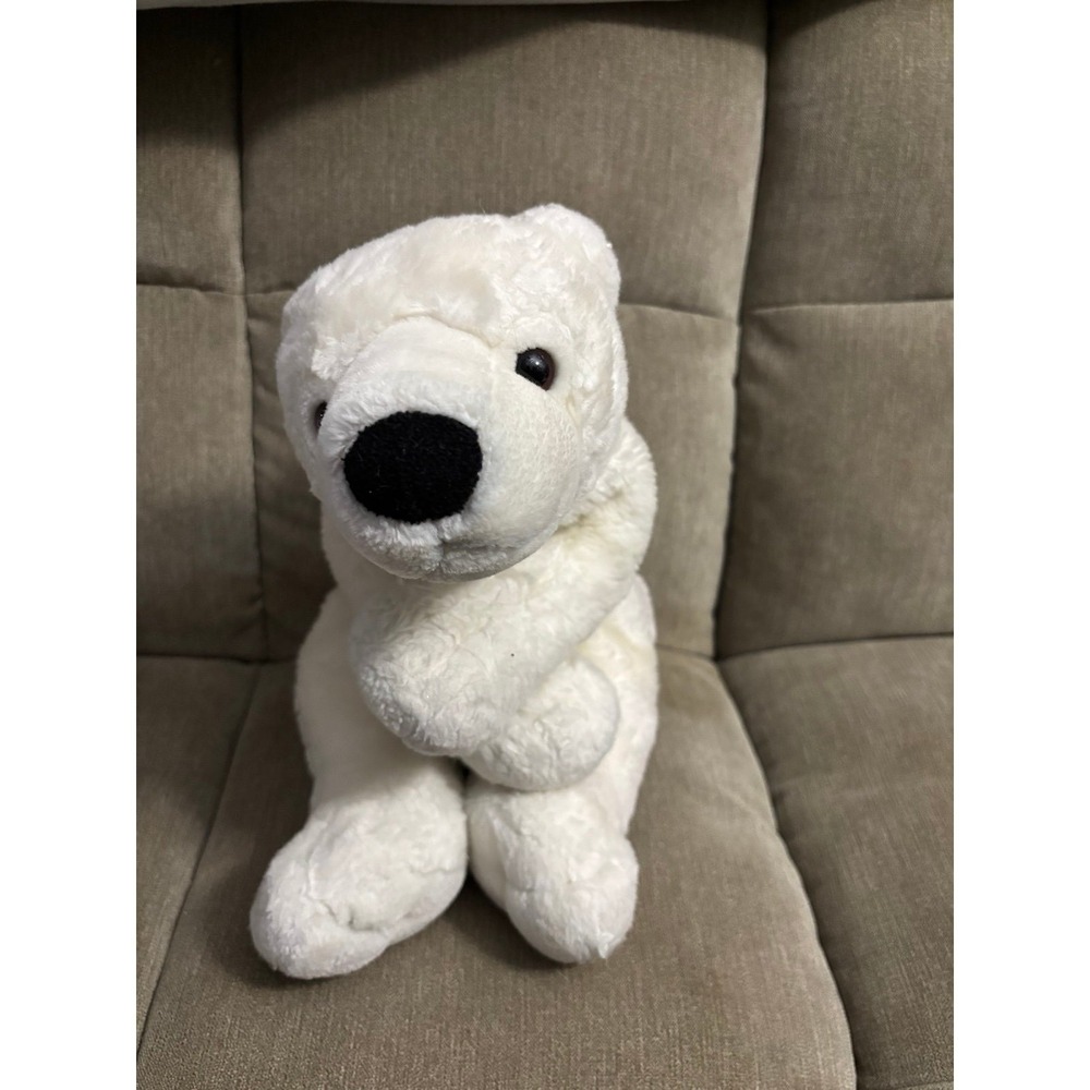 Polar Bear White Amazing Tagless Cuddle Bear Great Comfort Plush Medium size